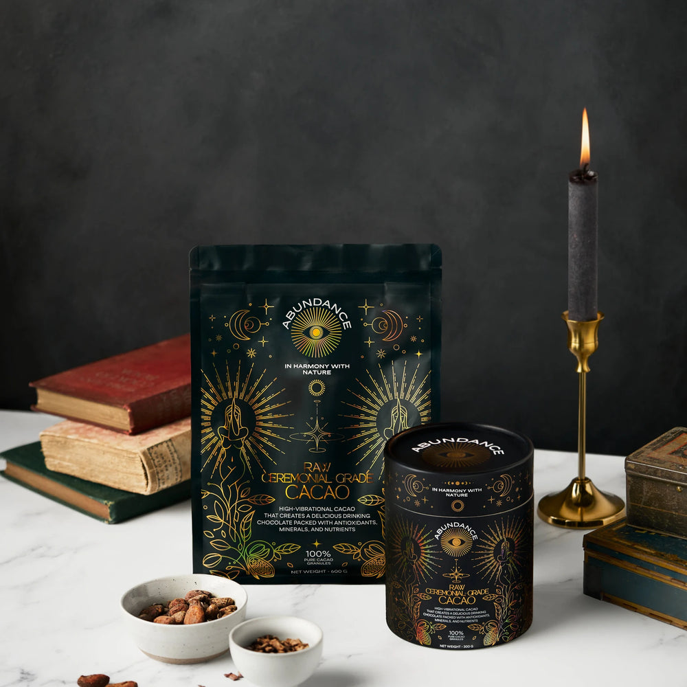 Ceremonial Cacao Granules - Tin 300g - Abundance
