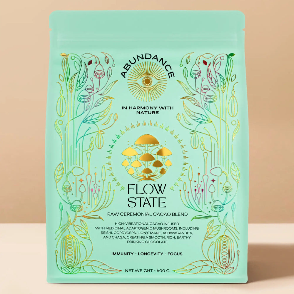 Flow State Ceremonial Cacao Blend - Pouch 600g - Abundance