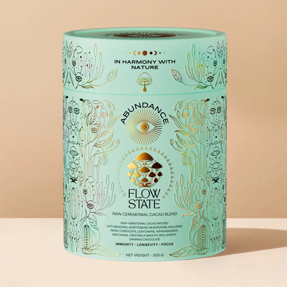 Flow State Ceremonial Cacao Blend - Tin 300g - Abundance