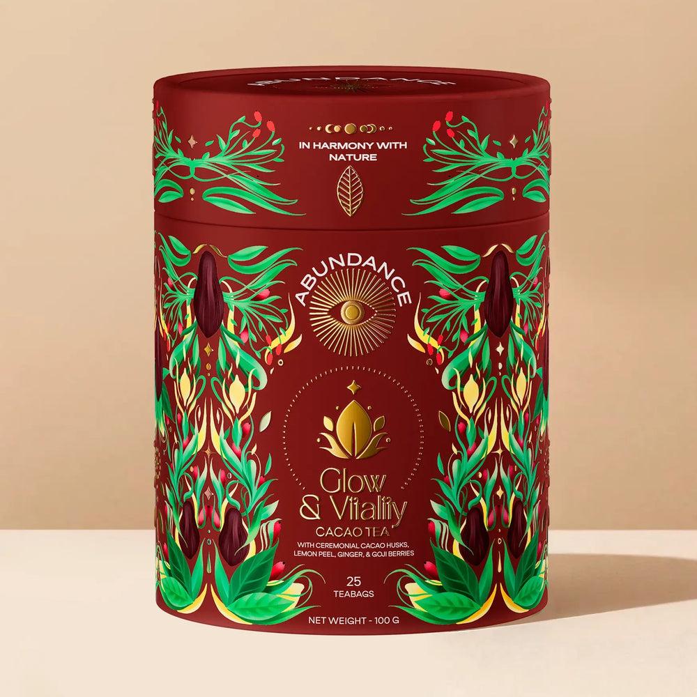 Glow & Vitality Cacao Tea - Abundance