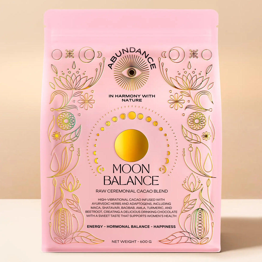 Moon Balance - Abundance Ceremonial Cacao Pouch - 600g - Abundance