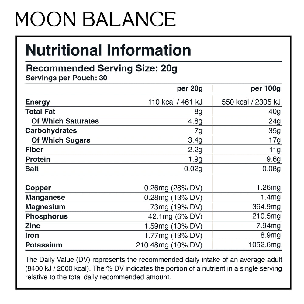 
                  
                    Moon Balance Ceremonial Cacao Blend - Pouch 600g - Abundance
                  
                