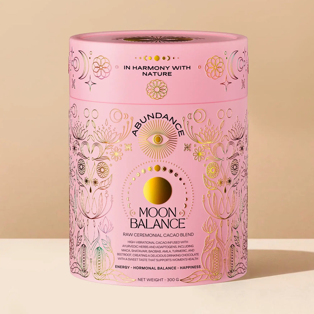 Moon Balance Ceremonial Cacao Blend - Tin 300g - Abundance