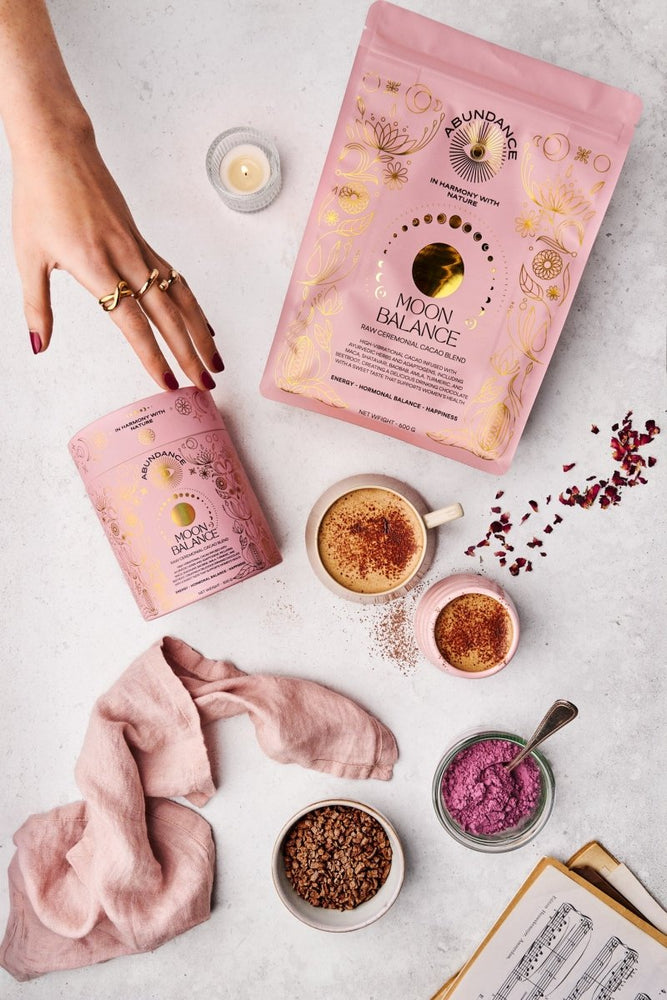 Starter Ritual Bundle - Moon Balance Tin 300g + 1 x Whisk - Abundance