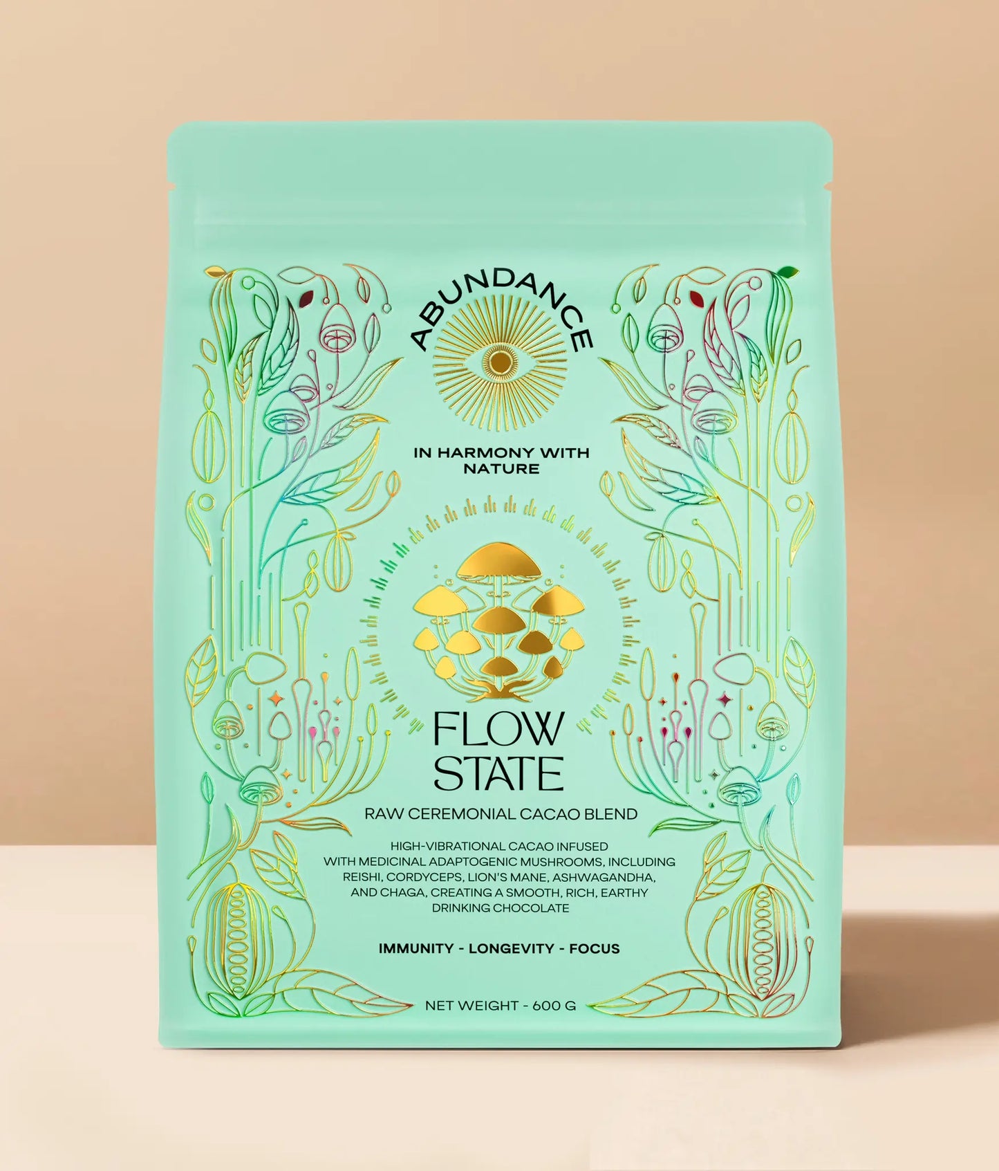 My Store Flow State Ceremonial Cacao Blend - Pouch 600g