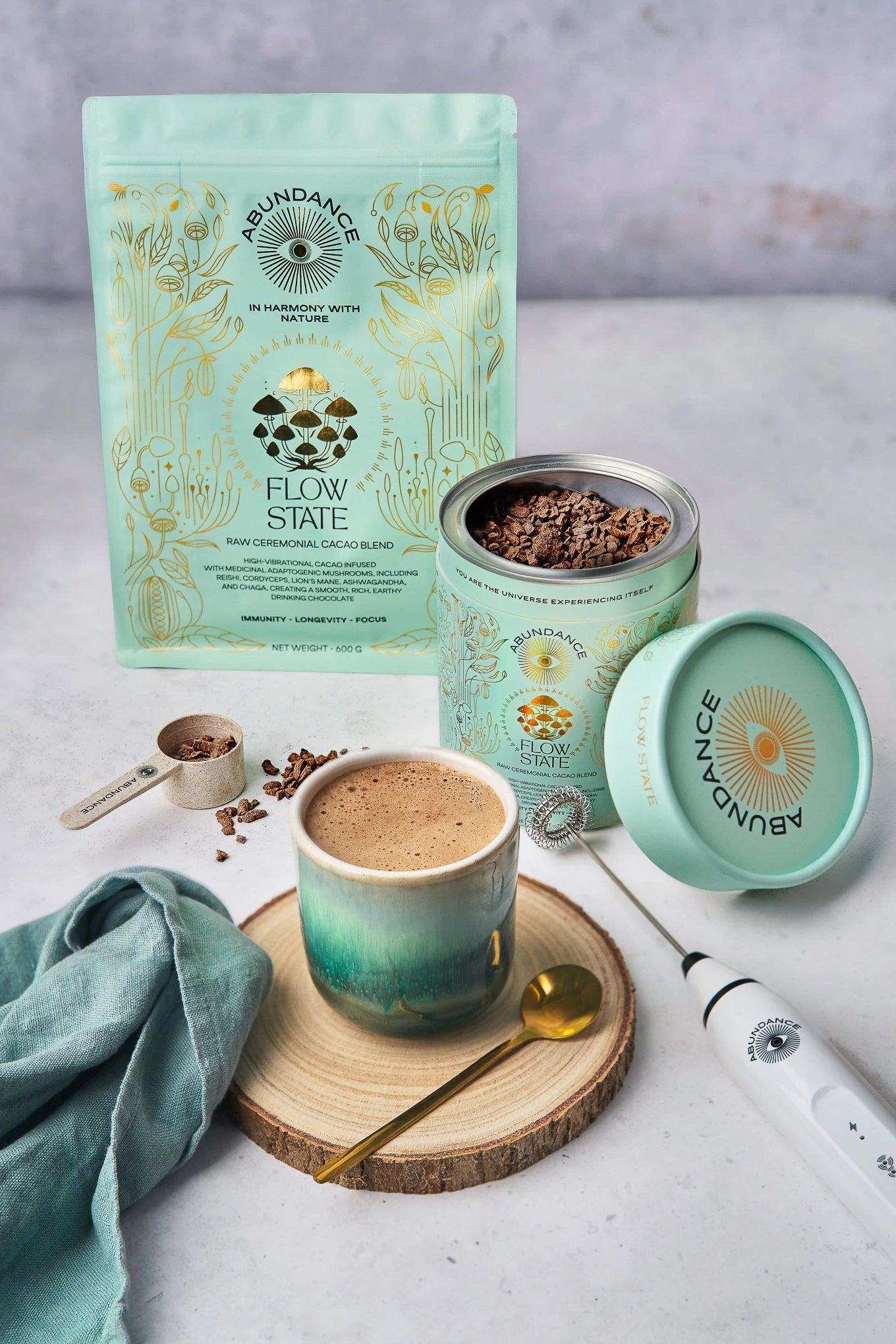 My Store Flow State Ceremonial Cacao Blend - Tin 300g